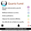 Quartz Fumé (Pierre roulée) – Image 2