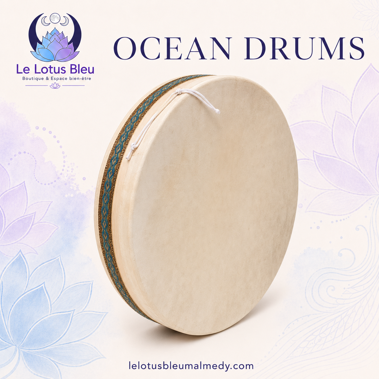 Ocean Drum – Tambour océan 55 cm