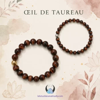 Bracelet en œil de taureau – création artisanale