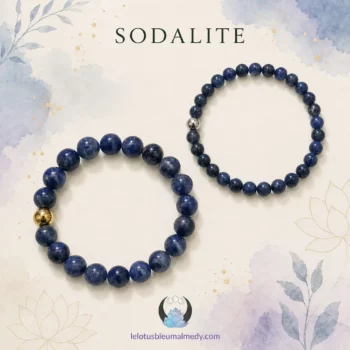 Bracelet en sodalite – création artisanale